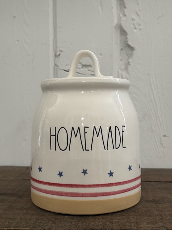 Rae Dunn Other - Rae Dunn HOMEMADE patriotic canister